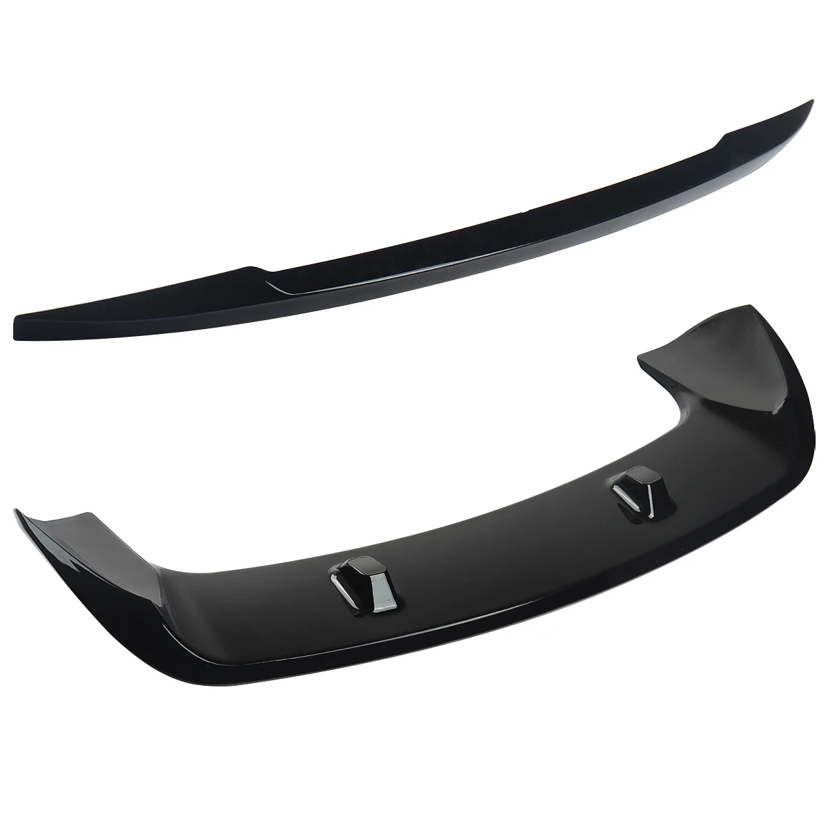 MAGICKIT BODY KITS FOR 2019+ BMW X5M G05 FRONT LIP REAR DIFFUSER SPOILER GLOSSY BLACK USA Gloss Black CAR accessories
