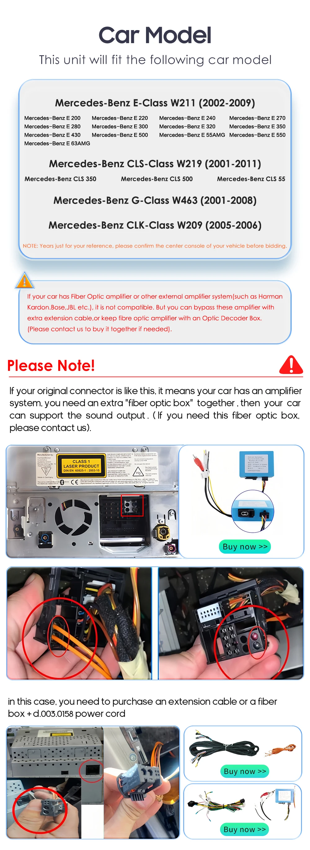 Hizpo 6115 Radio For Mercedes Benz E class W211 E300 E350 E240 4G Car Multimedia GPS 2din Autoradio CarPlay Android Auto WIFI BT