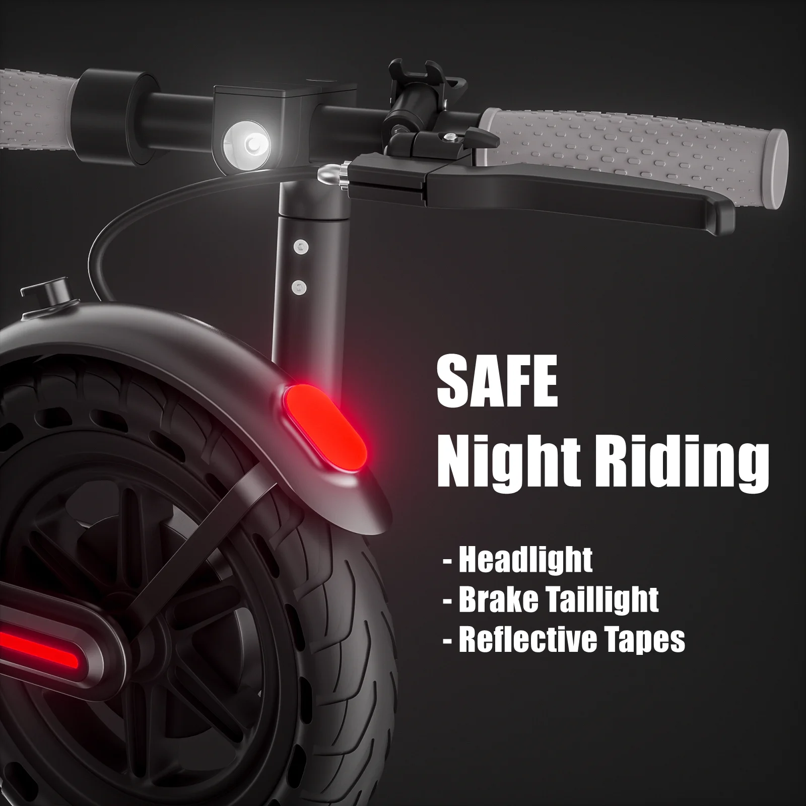 ATSANT Adult Electric Scooter Powerful Motor 35KM/50KM Long Range 8.5/10 Inch Tires 10.5/14.5Ah Large Battery Foldable Commuter Electric Scooter Kick Scooter