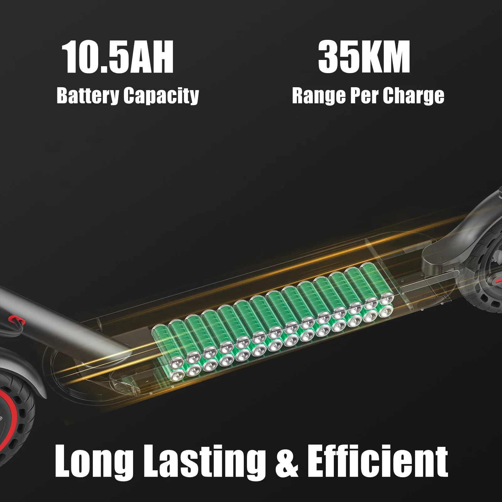 ATSANT Adult Electric Scooter Powerful Motor 35KM/50KM Long Range 8.5/10 Inch Tires 10.5/14.5Ah Large Battery Foldable Commuter Electric Scooter Kick Scooter