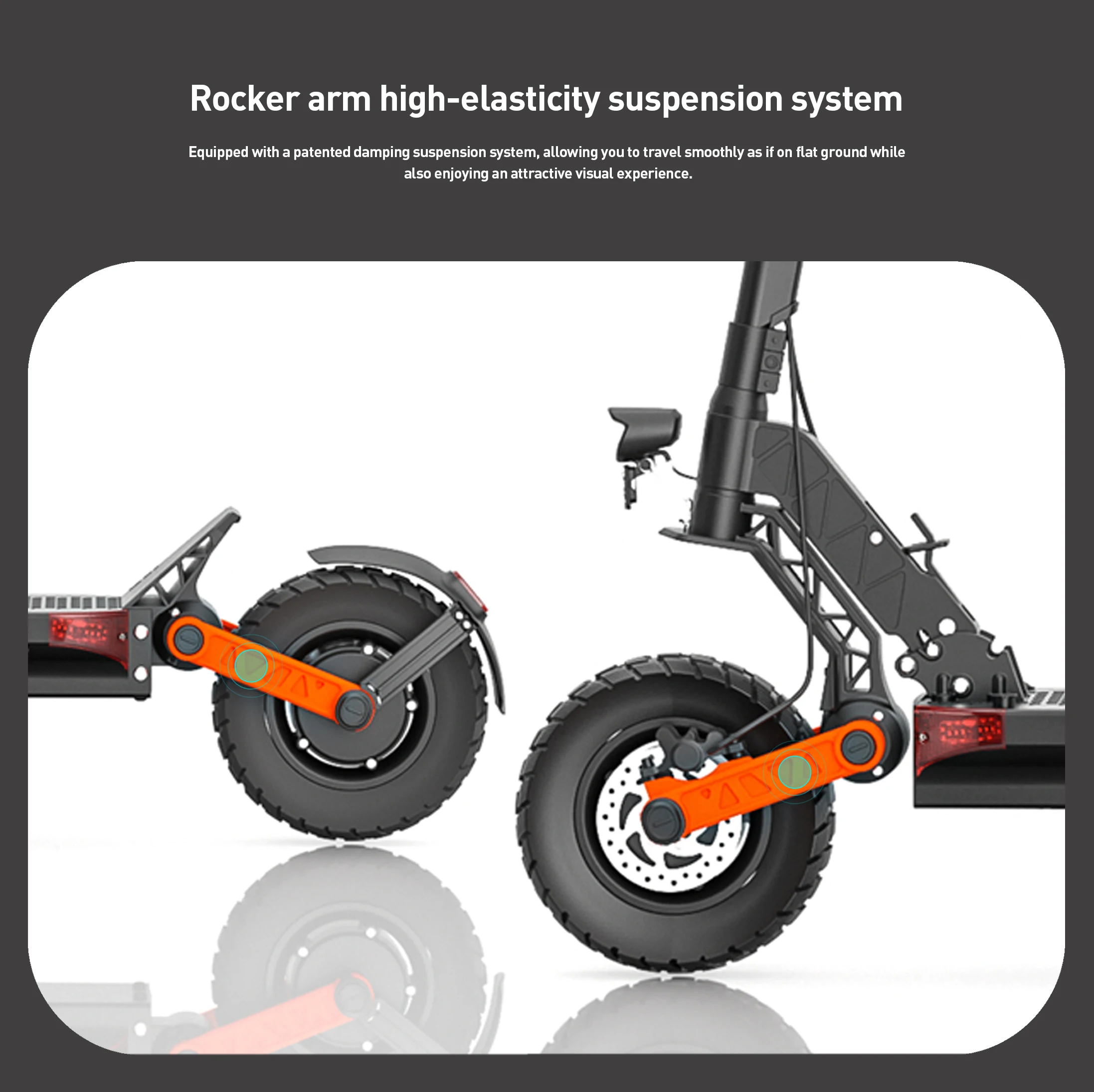 Electric scooters JOYOR-S10-S-Z motorization 60V18Ah road tires 10 ''hydraulic dual brakes for adults