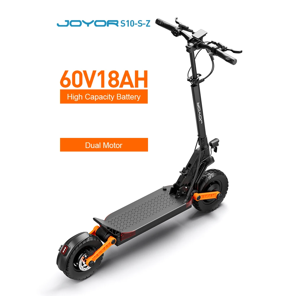 Electric scooters JOYOR-S10-S-Z motorization 60V18Ah road tires 10 ''hydraulic dual brakes for adults