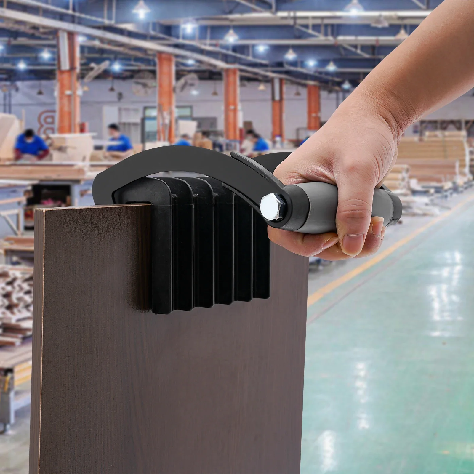 Plywood Carrier Metal Gripper, Drywall Carrying Tool Wooden Board Handling Tool Flat Handheld Device