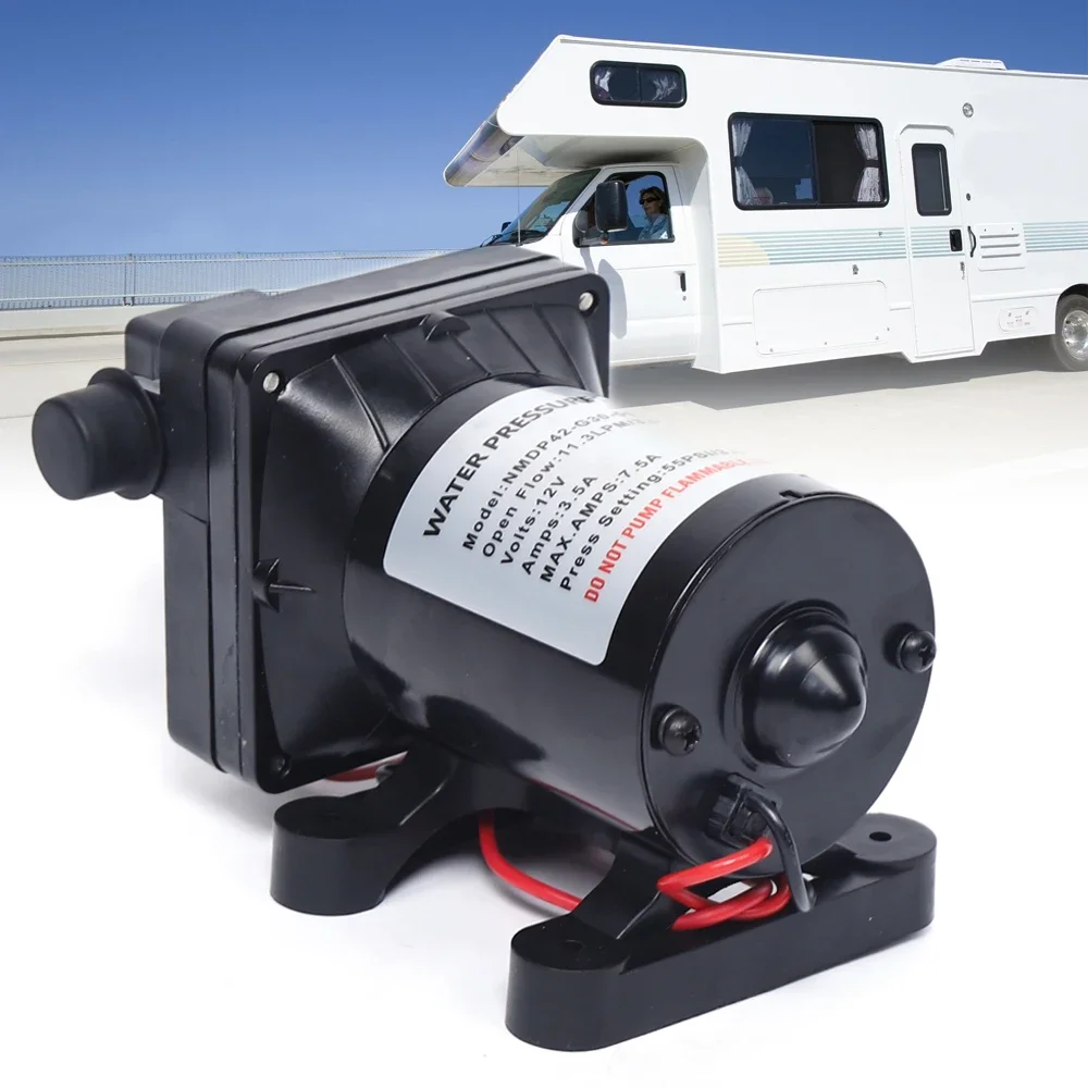 12V Diaphragm Pump DC Self-priming Water Pump Pressure Pump For Garden Motorhome