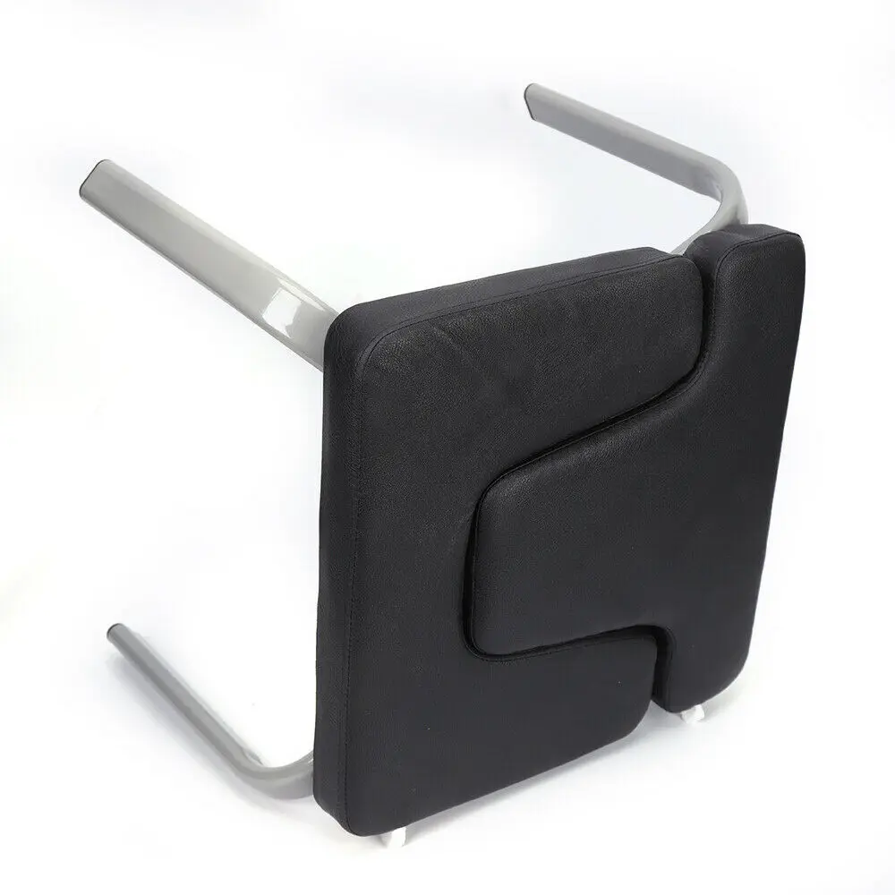 White/Black Yoga Headstand Bench, Modern Yoga Training Stool Fitness Equipment with 200kg Load-Bearing