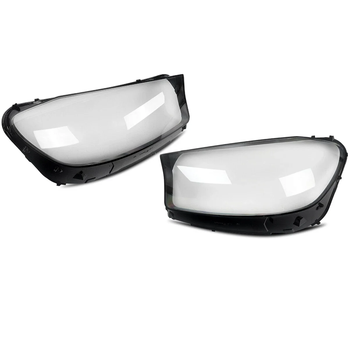 Pair Headlight Lens Cover For 2020-2023 Mercedes Benz GLS-Class X167 GLS450 GLS580 GLS63 AMG Headlamp Lampshade Left Right Lamp
