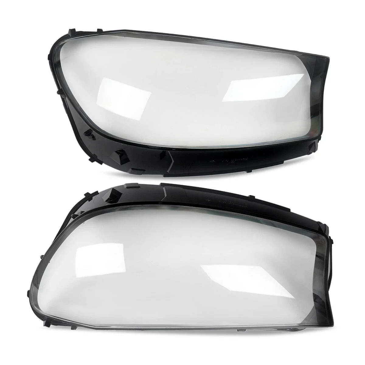 Pair Headlight Lens Cover For 2020-2023 Mercedes Benz GLS-Class X167 GLS450 GLS580 GLS63 AMG Headlamp Lampshade Left Right Lamp