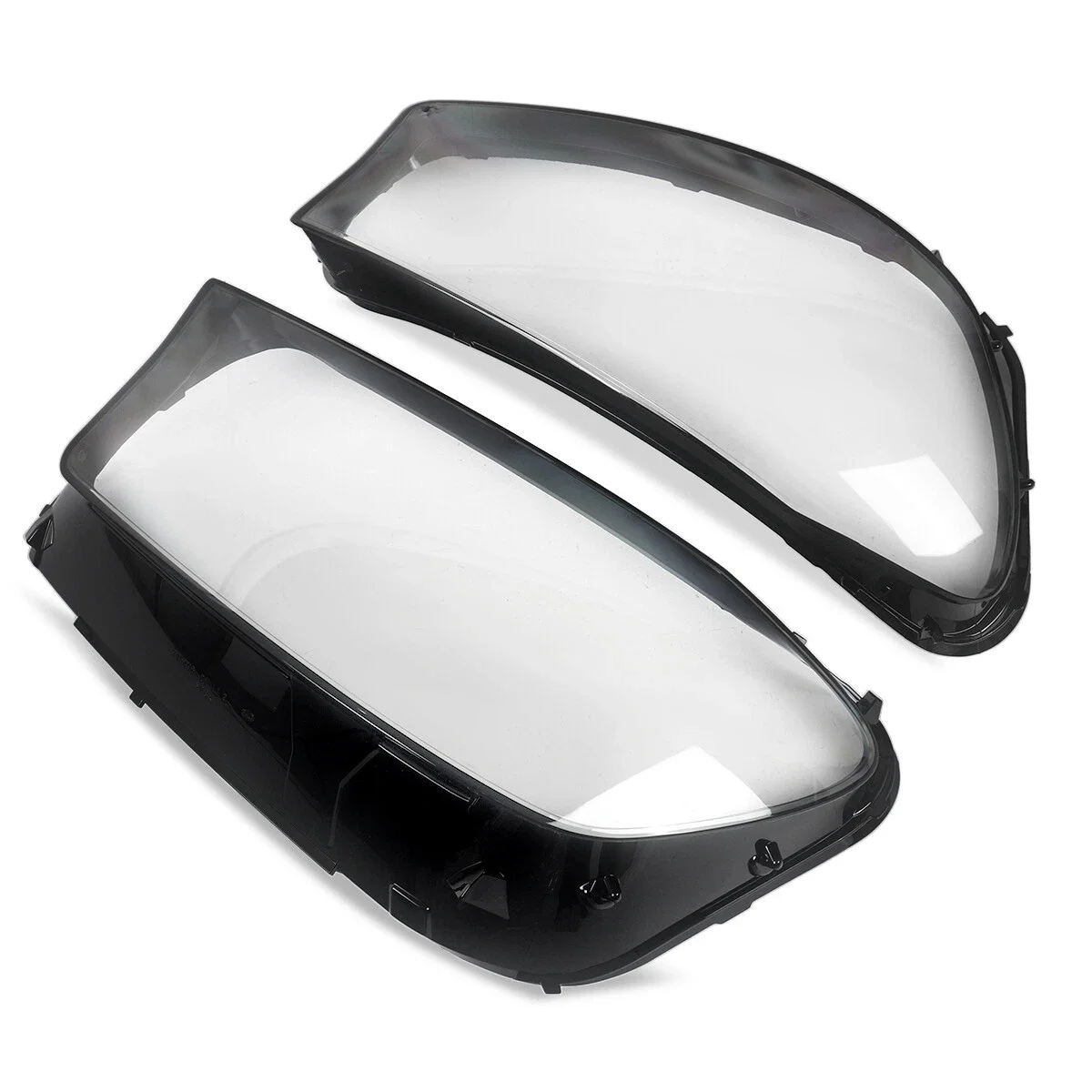 Pair Headlight Lens Cover For 2020-2023 Mercedes Benz GLS-Class X167 GLS450 GLS580 GLS63 AMG Headlamp Lampshade Left Right Lamp