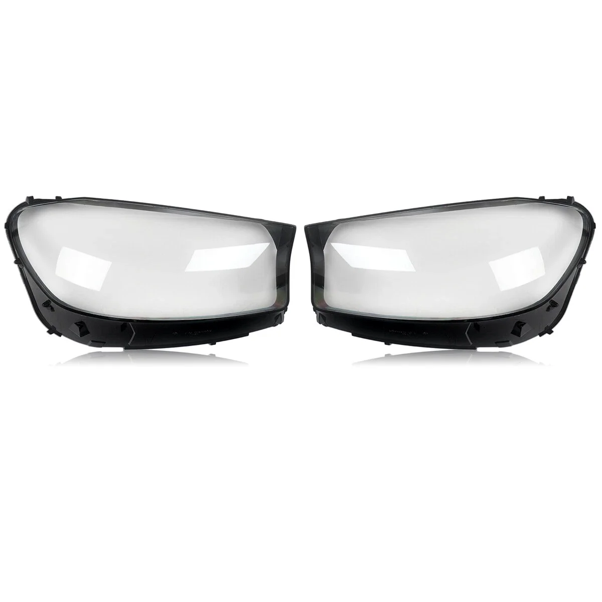 Pair Headlight Lens Cover For 2020-2023 Mercedes Benz GLS-Class X167 GLS450 GLS580 GLS63 AMG Headlamp Lampshade Left Right Lamp