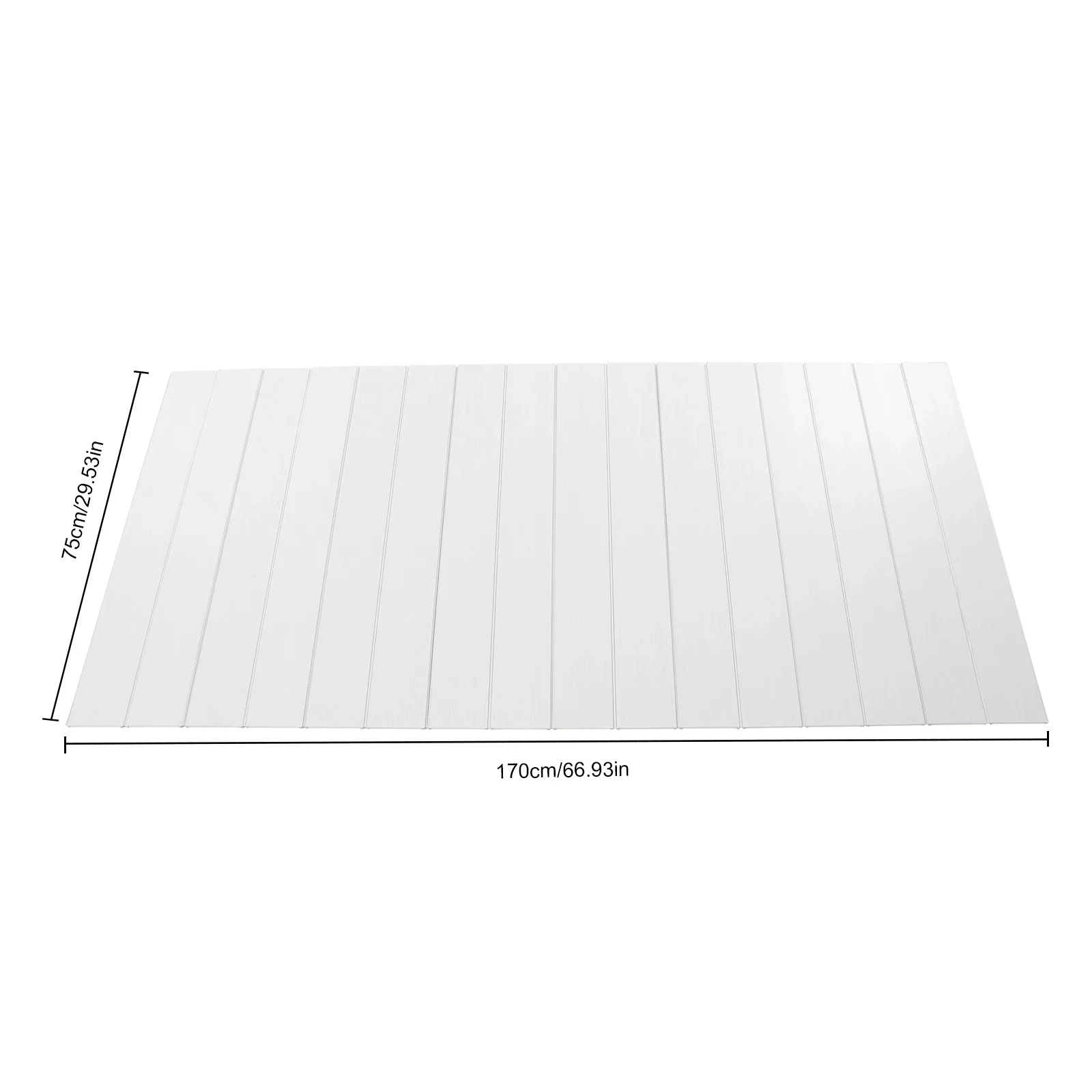 PVC Foldable Bathtub Board Cover Waterproof Dustproof Bathtub Tray Insulation Durable Board For Home Bathroom Spa 75 x 170 cm