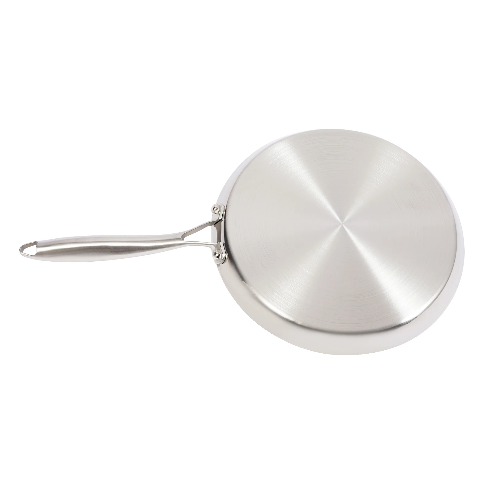 304 Stainless Steel Frying Pan Pancake Pan Nonstick Wok Pan Steak Cooking Pot Skillet Saucepan Induction Single Sided Honeycomb
