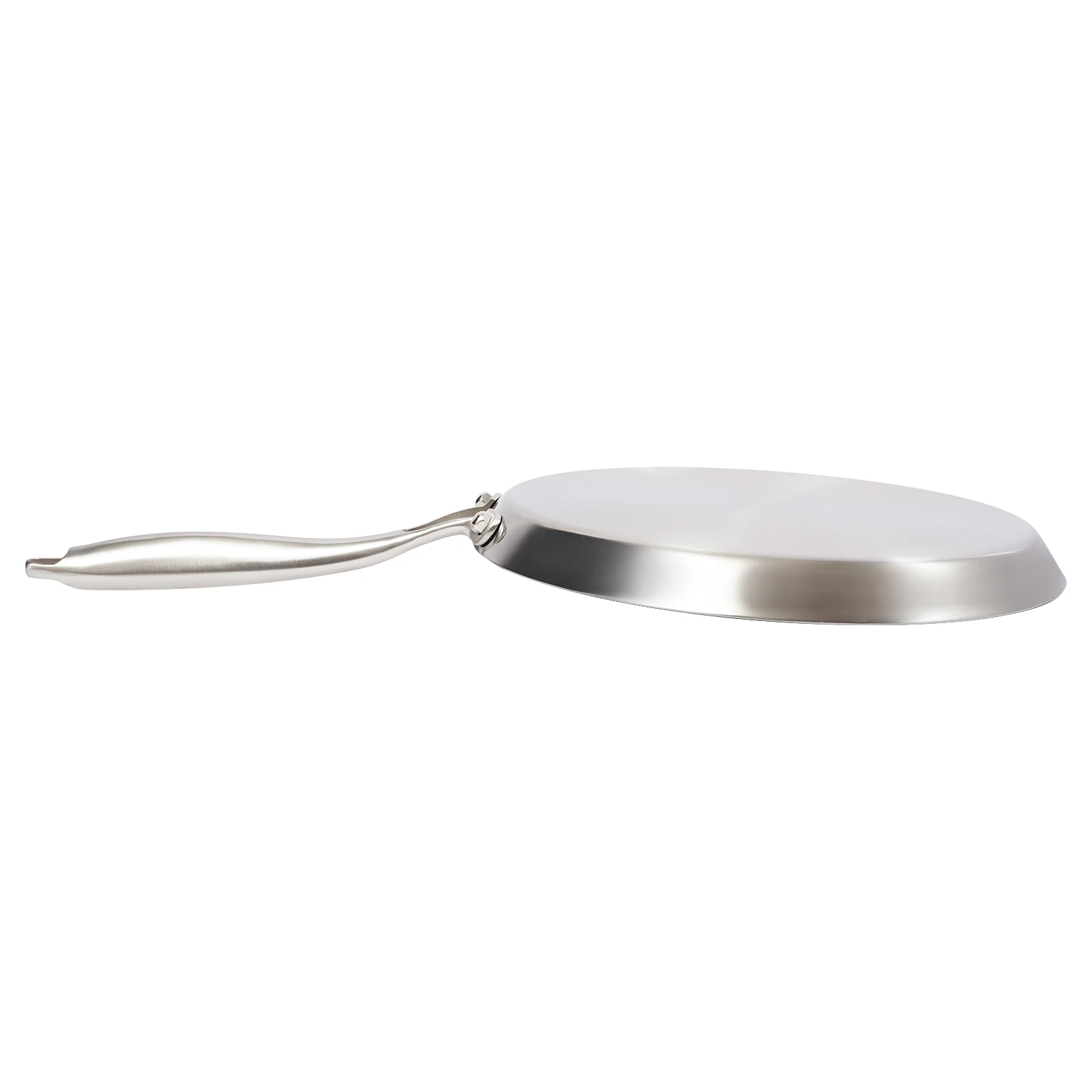 304 Stainless Steel Frying Pan Pancake Pan Nonstick Wok Pan Steak Cooking Pot Skillet Saucepan Induction Single Sided Honeycomb