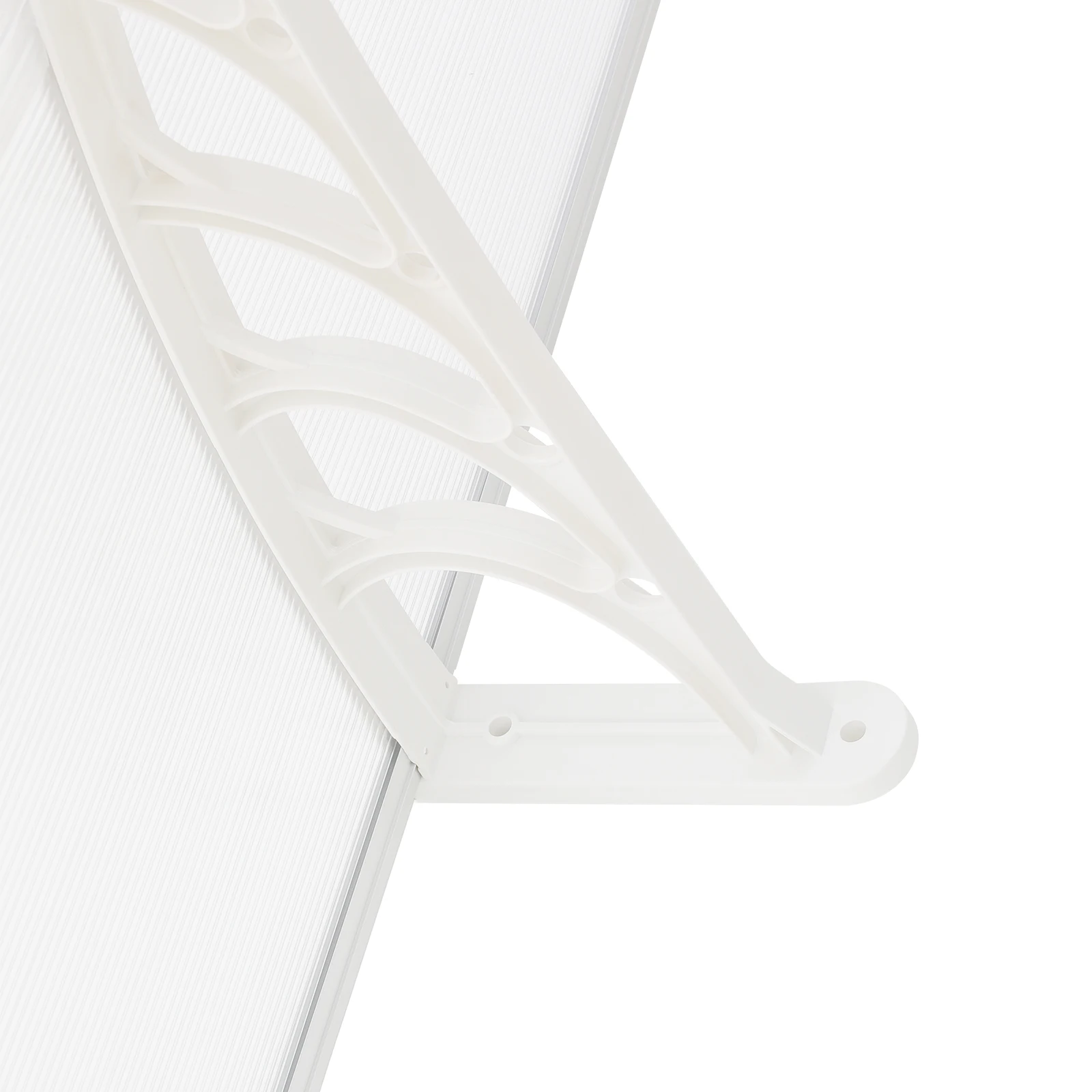 Front Door Canopy Arch Canopy Clear Canopy For Front and Rear Entrances Balconies Shop Windows and Garden Gates 90*300cm