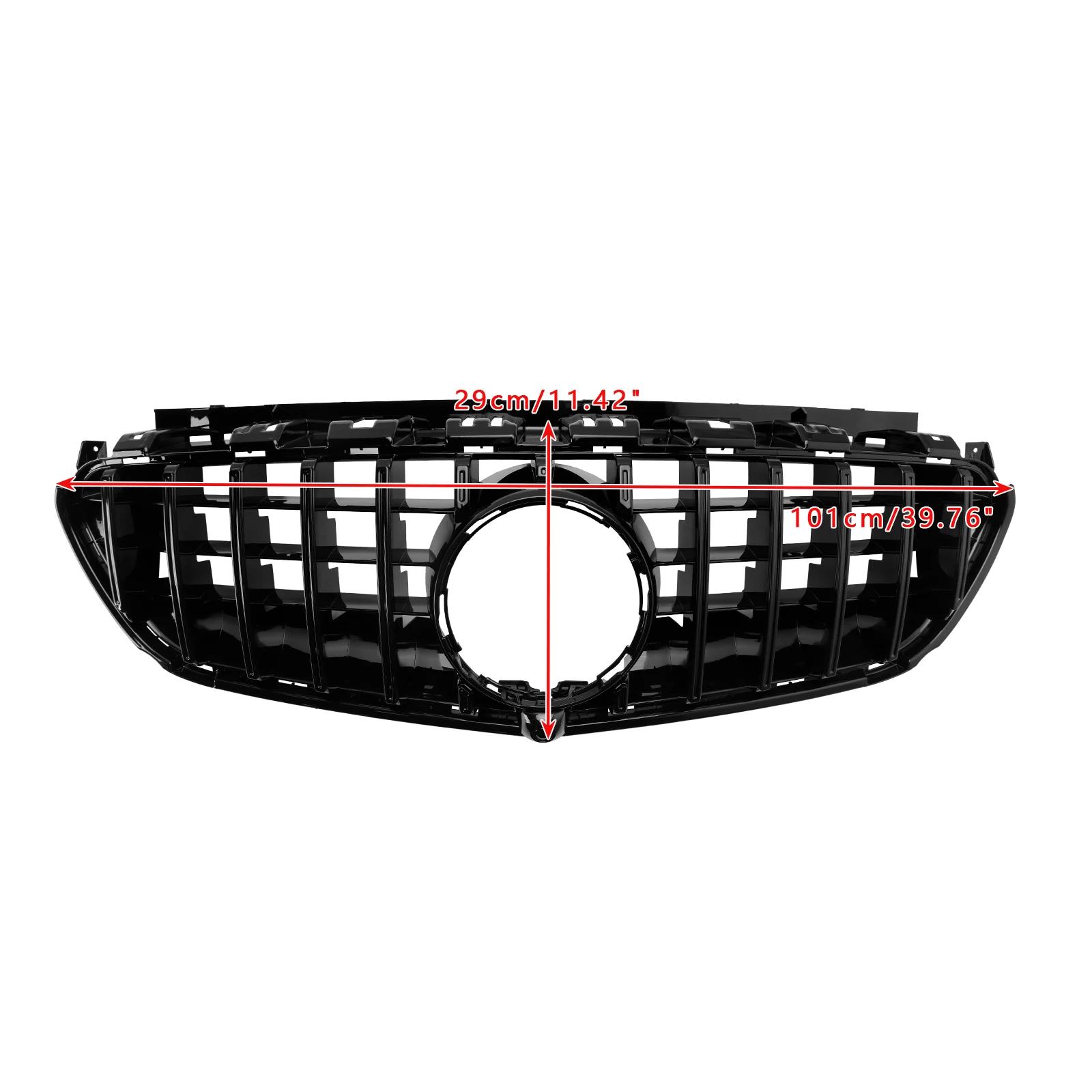 Front Bumper Grille Grill Fit for Mercedes Benz W213 E63 E63S AMG 2016-2020 Only