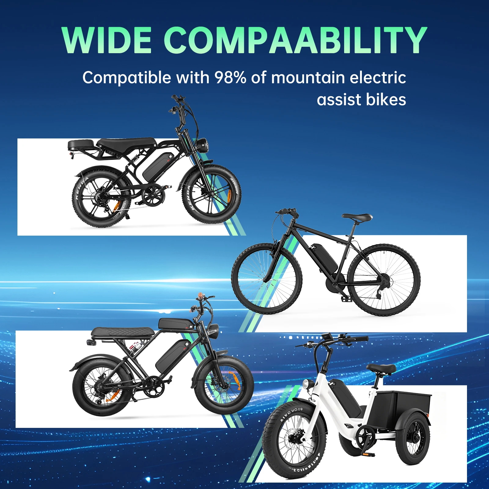 Electric Bike Hailong Li Lithium Battery Pack 18650 21700 Cells 36V 15Ah 48V 18Ah 25Ah Bicycle Motor Battery for 250-1500W Kit