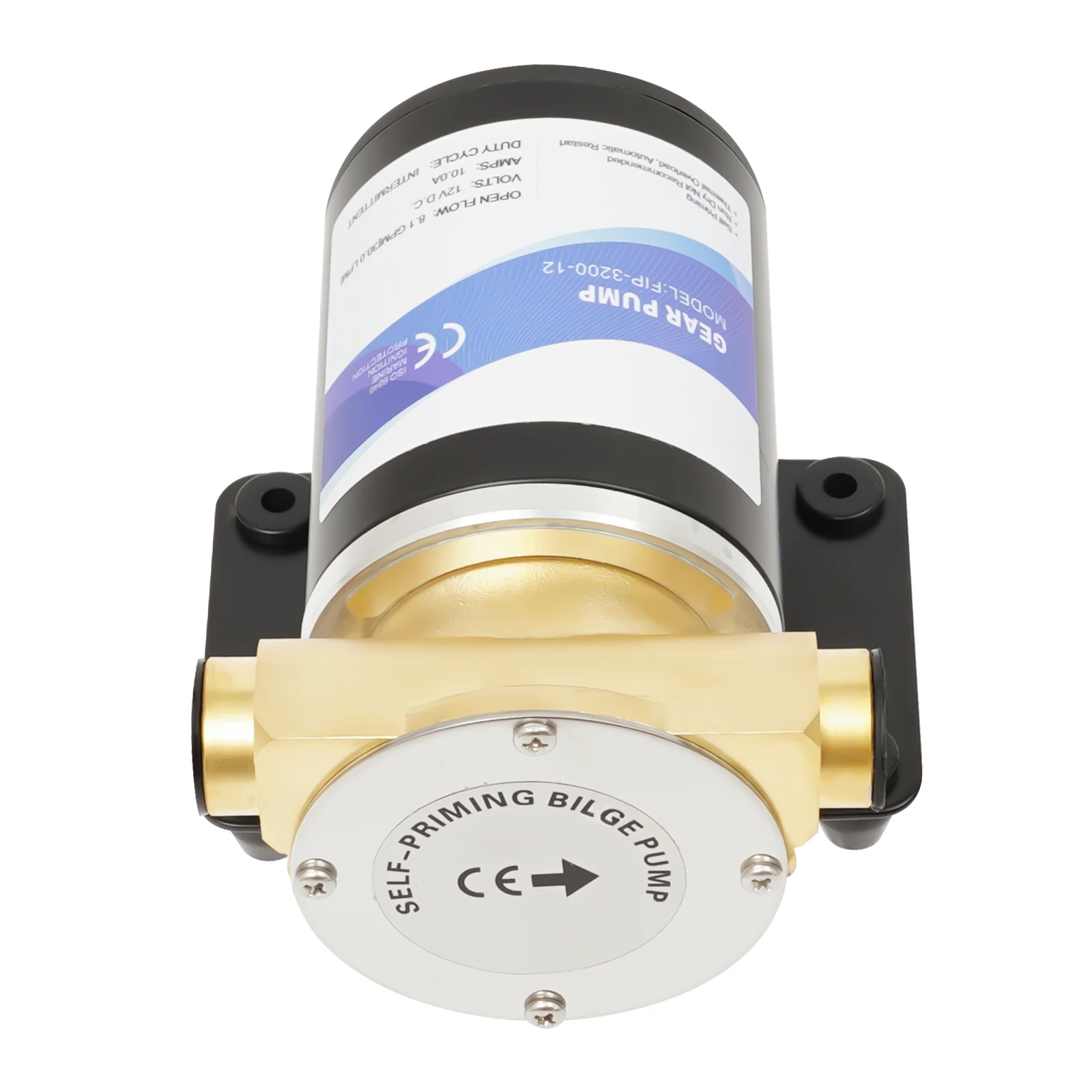 Electric Water Pump 30L/min DC 12V 10A 120W Water Pump for Agricultural Irrigation Draining Ponds