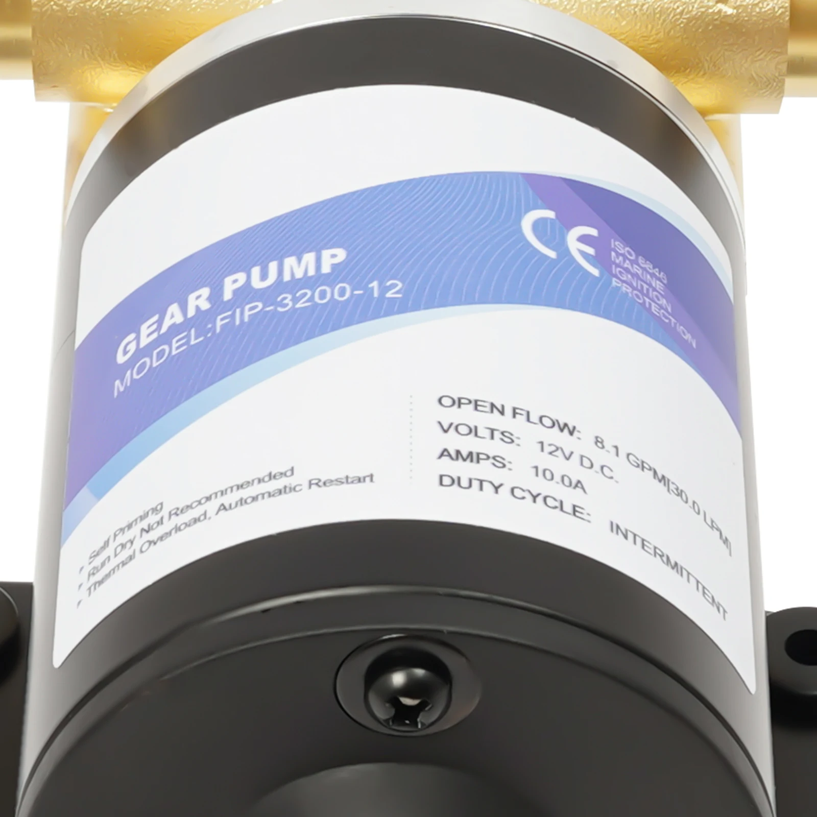 Electric Water Pump 30L/min DC 12V 10A 120W Water Pump for Agricultural Irrigation Draining Ponds
