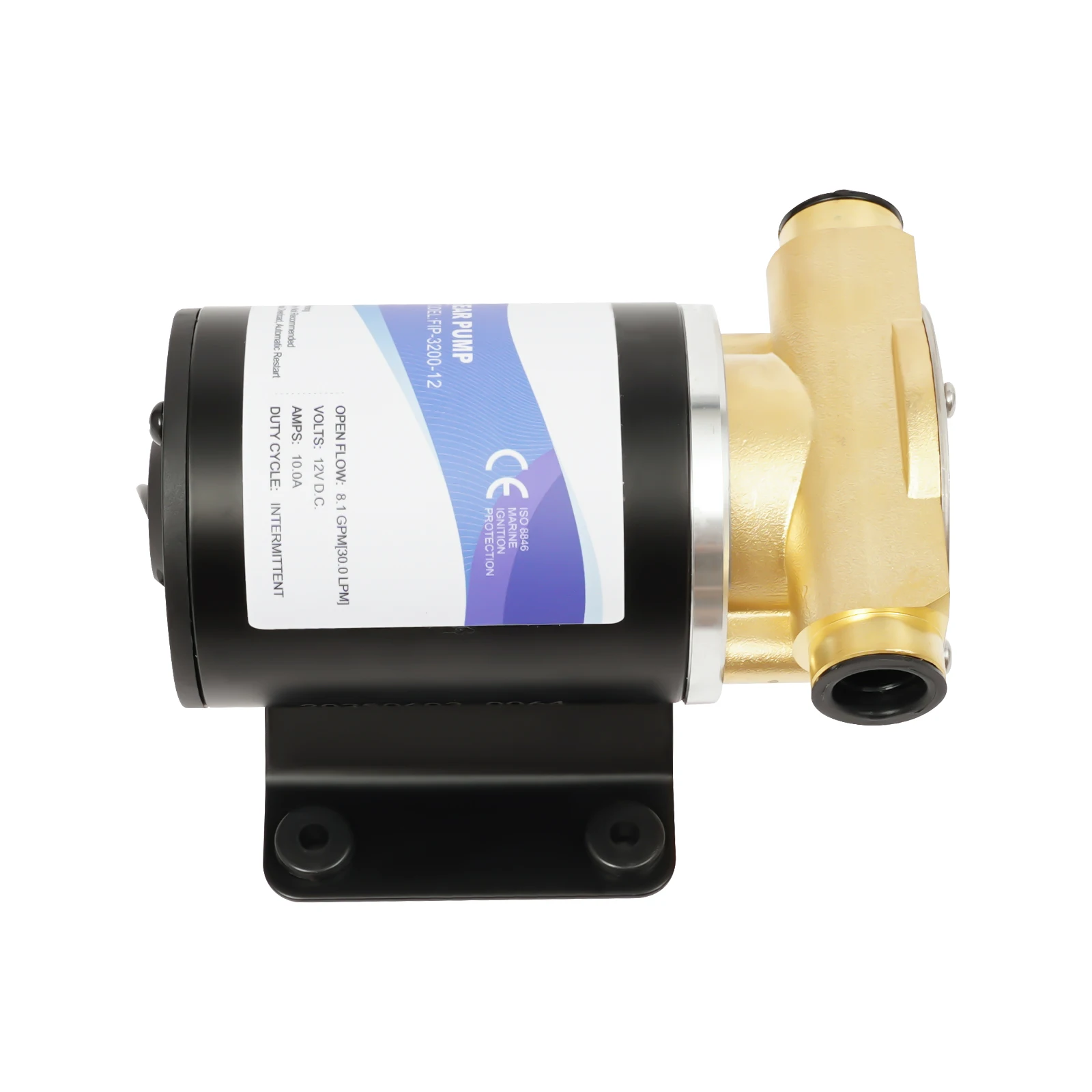 Electric Water Pump 30L/min DC 12V 10A 120W Water Pump for Agricultural Irrigation Draining Ponds