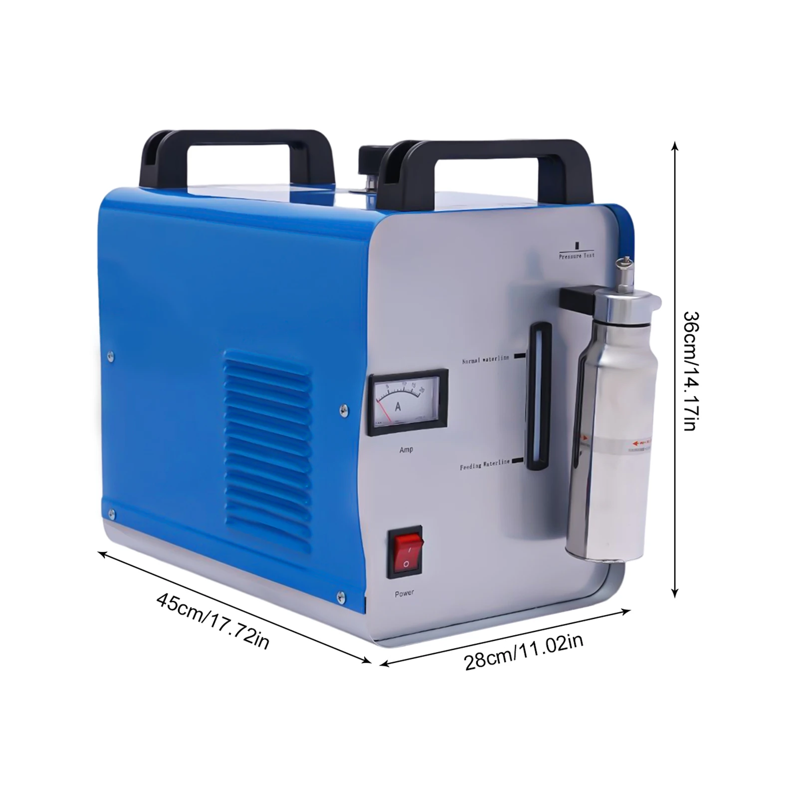 75L/H H160A 95L/h H180 Hydrogen Oxygen Generator Water Welding Machine Acrylic Polishing Machine With Flame Torch