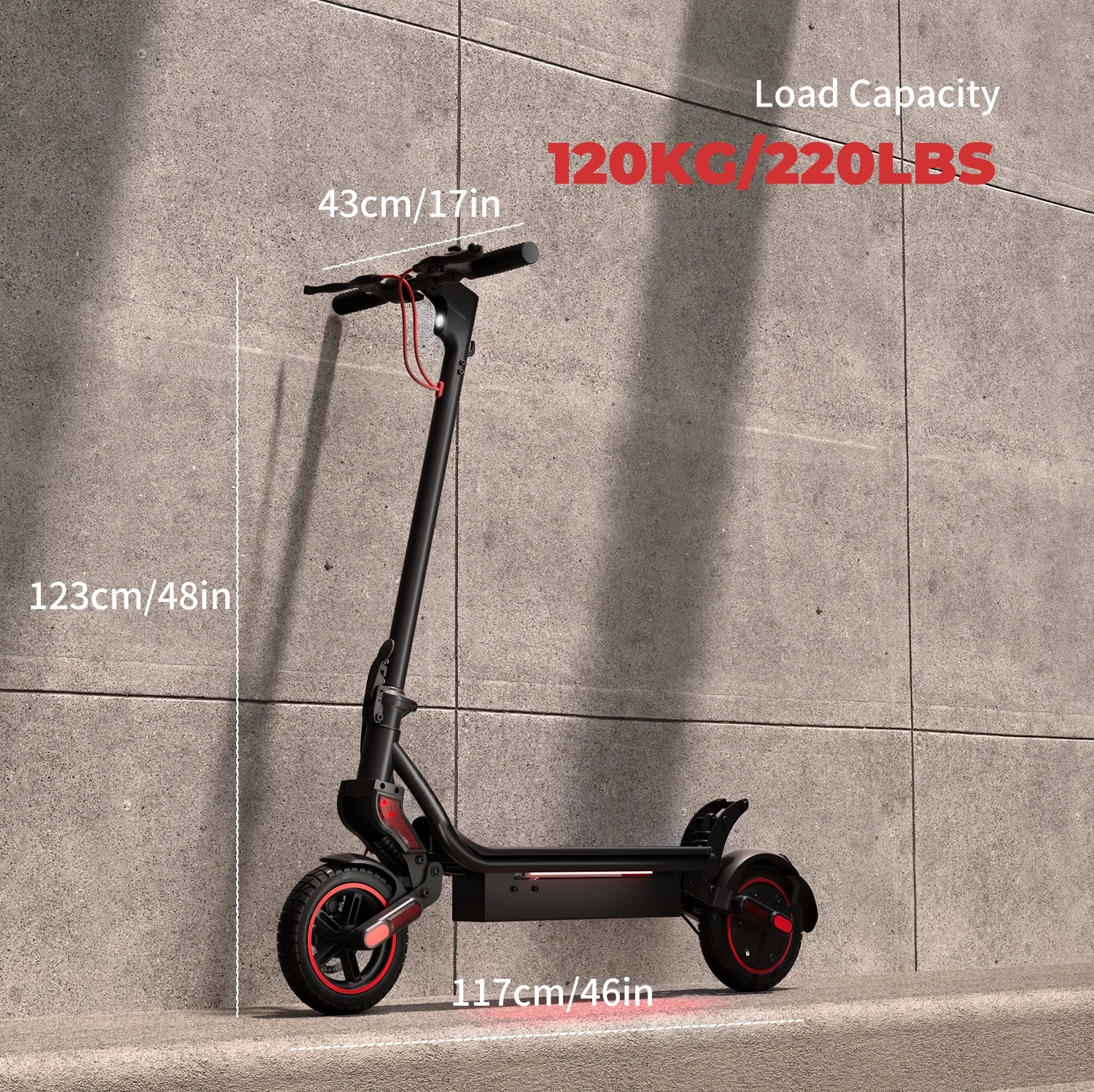 W8 Electric Scooter 9.3 inch 48V14Ah Dual Suspension 30-40km Range Electric Scooters Off Road Tires With APP E Scooters