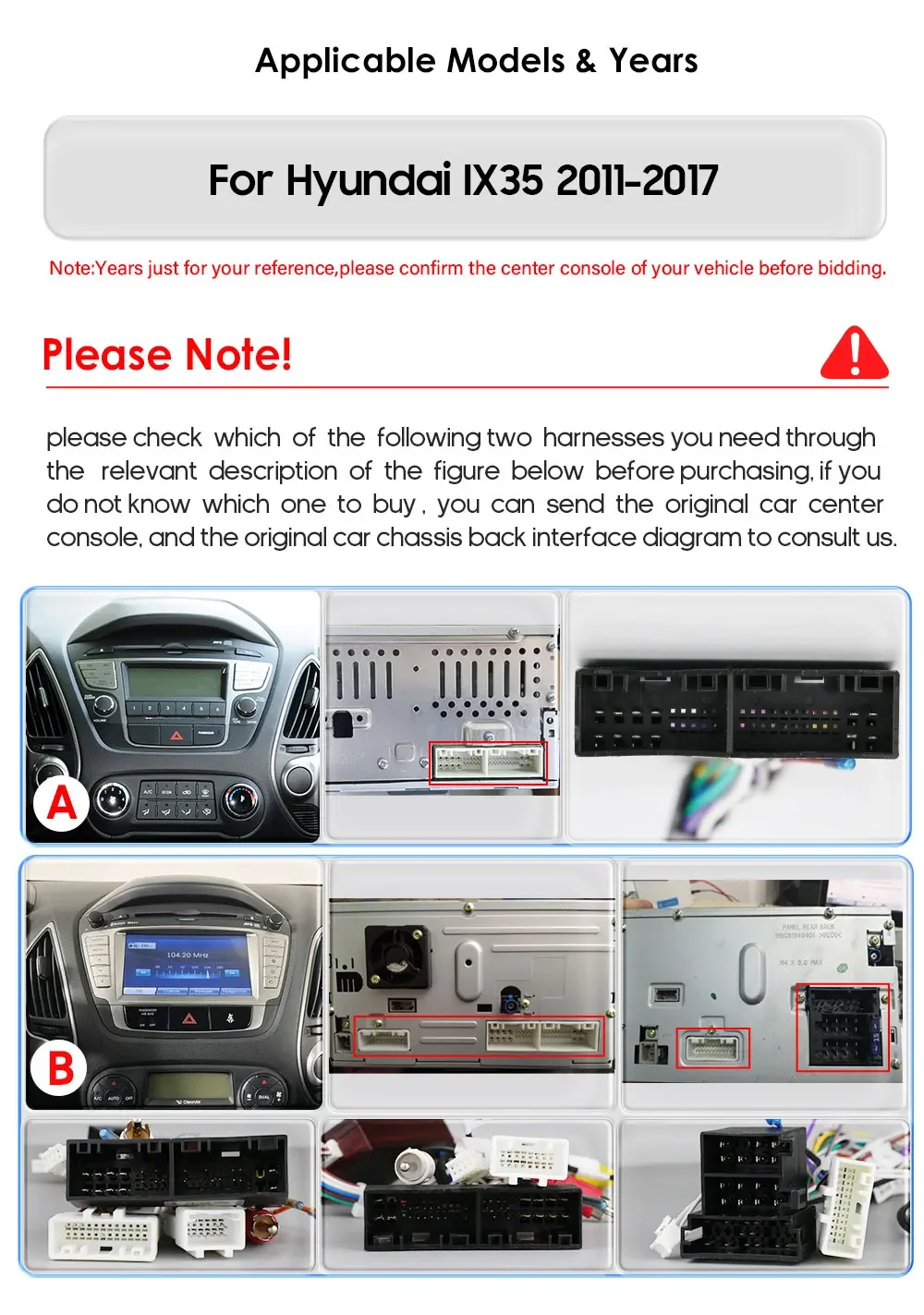 10.1" Hizpo 2Din Androird13 Car Radio for Hyundai Tucson 2 IX35 2011 - 2017 Auto CarPlay UI7862 Multimedia GPS DSP RDS 360CAM