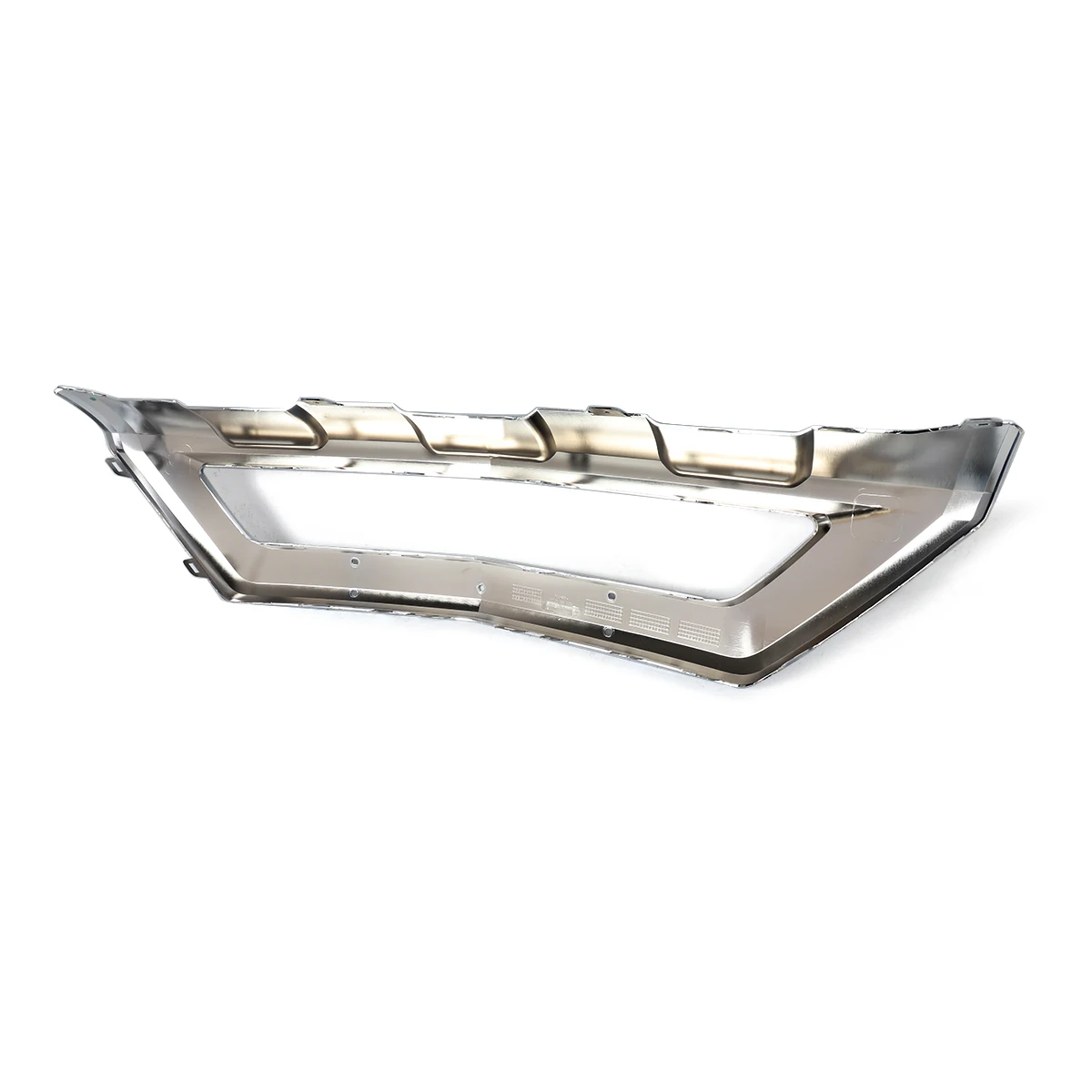 2048852022 For Mercedes Benz GLK‑Class X204 GLK300 GLK350 GLK250 2013 2014 2015 Chrome Front Bumper Cover Moulding Trim
