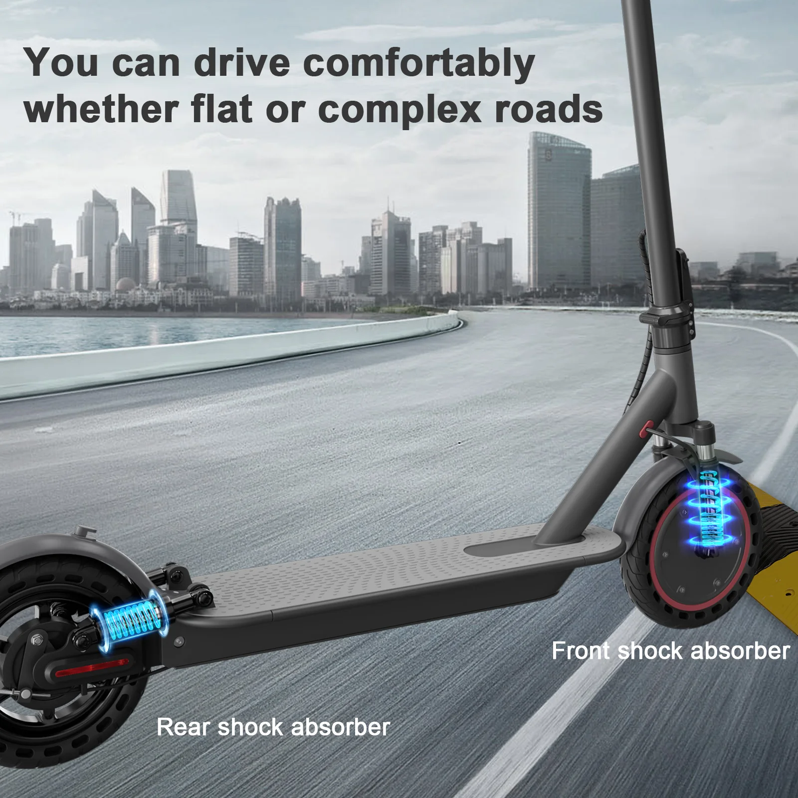 JUICEASE AP07/TX01 Electric Scooter 5-25KM Range 8.5Inch Escooter Peak Power Fast Drive APP Scooter Electric Dual Brake System