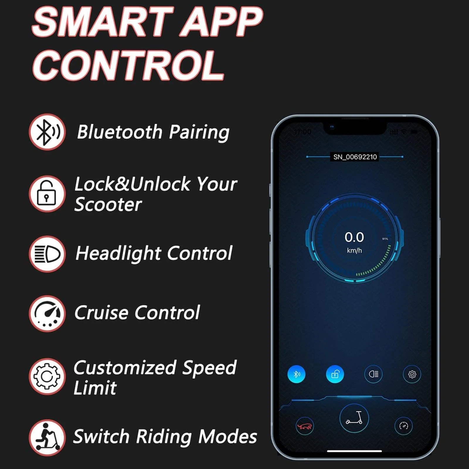 JUICEASE AP07/TX01 Electric Scooter 5-25KM Range 8.5Inch Escooter Peak Power Fast Drive APP Scooter Electric Dual Brake System