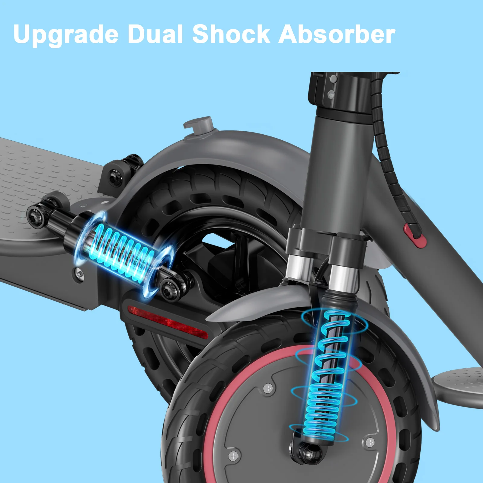 JUICEASE AP07/TX01 Electric Scooter 5-25KM Range 8.5Inch Escooter Peak Power Fast Drive APP Scooter Electric Dual Brake System