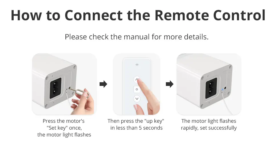 Zemismart WiFi Electric Curtain Motor with Custom Tracks Work with Smart Life App Alexa Google Home Siri Voice Control