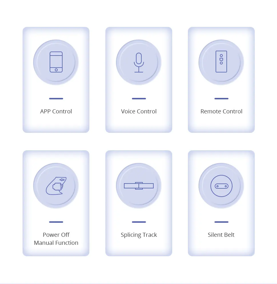 Zemismart WiFi Electric Curtain Motor with Custom Tracks Work with Smart Life App Alexa Google Home Siri Voice Control