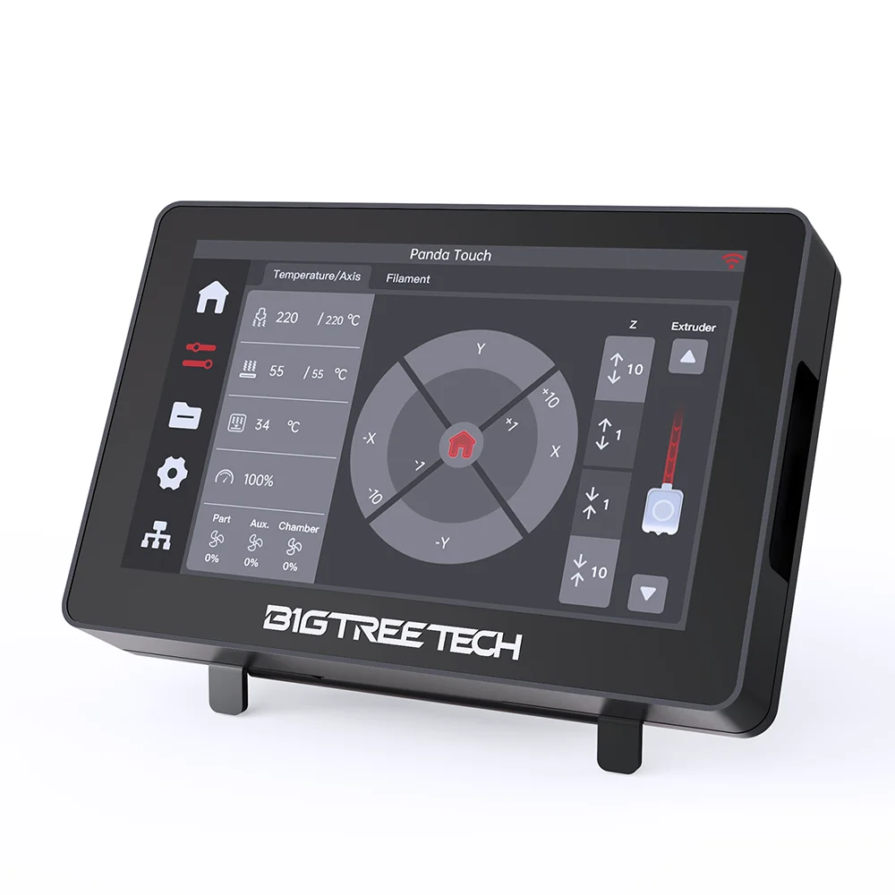 BIGTREETECH Panda Touch 5 Inch Touch Screen Wifi Display For Bambulab P1P P1S Multi-Printer Control Wireless Klipper Screen