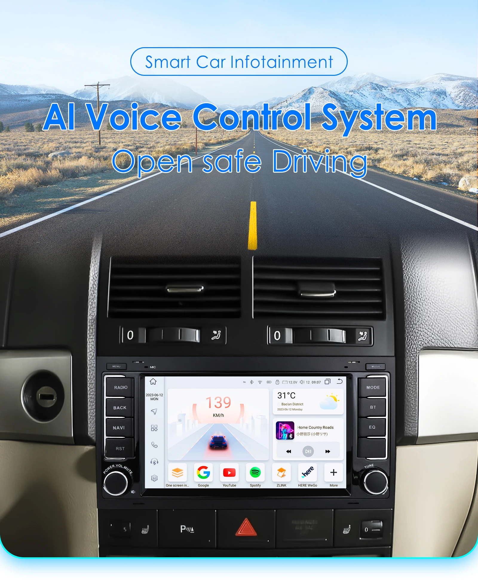 CarPlay Android Auto Radio For Volkswagen Touareg 2004-2011 Multivan Transporter T5 Car Multimedia Player GPS 4G-LET autoradio