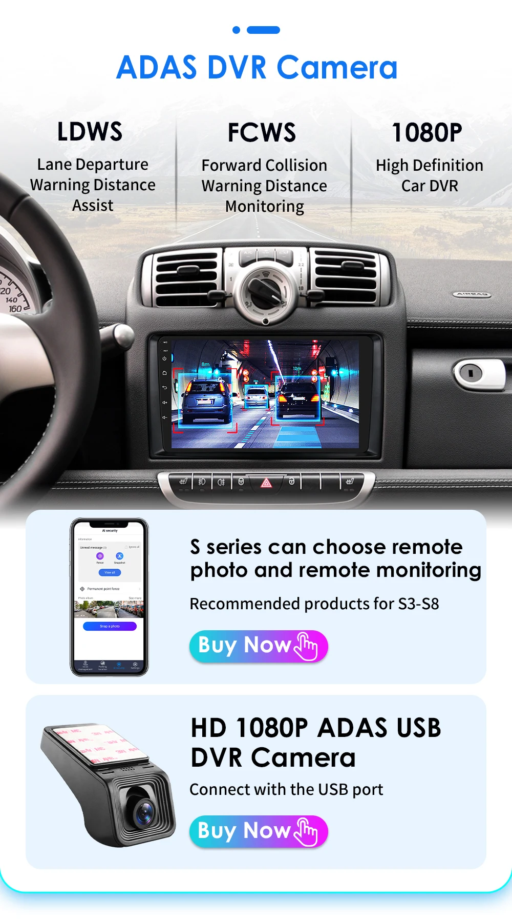 Hizpo 2Din 9inch Android13 Car Radio for Smart Fortwo 451 2005 - 2010 UI7862 Multimedia GPS Navi DSP RDS 4G BT CarPlay SWC