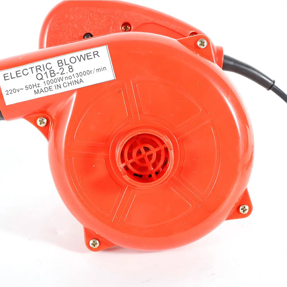 13000rpm Mini Portable Electric Handheld Air Blower Dust Cleaner Electric leaf blower 1000W