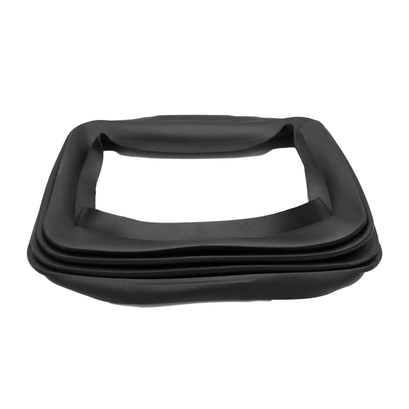 High Quality Car Seat Rubber Corrugated Three, Four, Five Layers Dust Cover for Truck, Harvester, Air Shock Seat Leather Cover