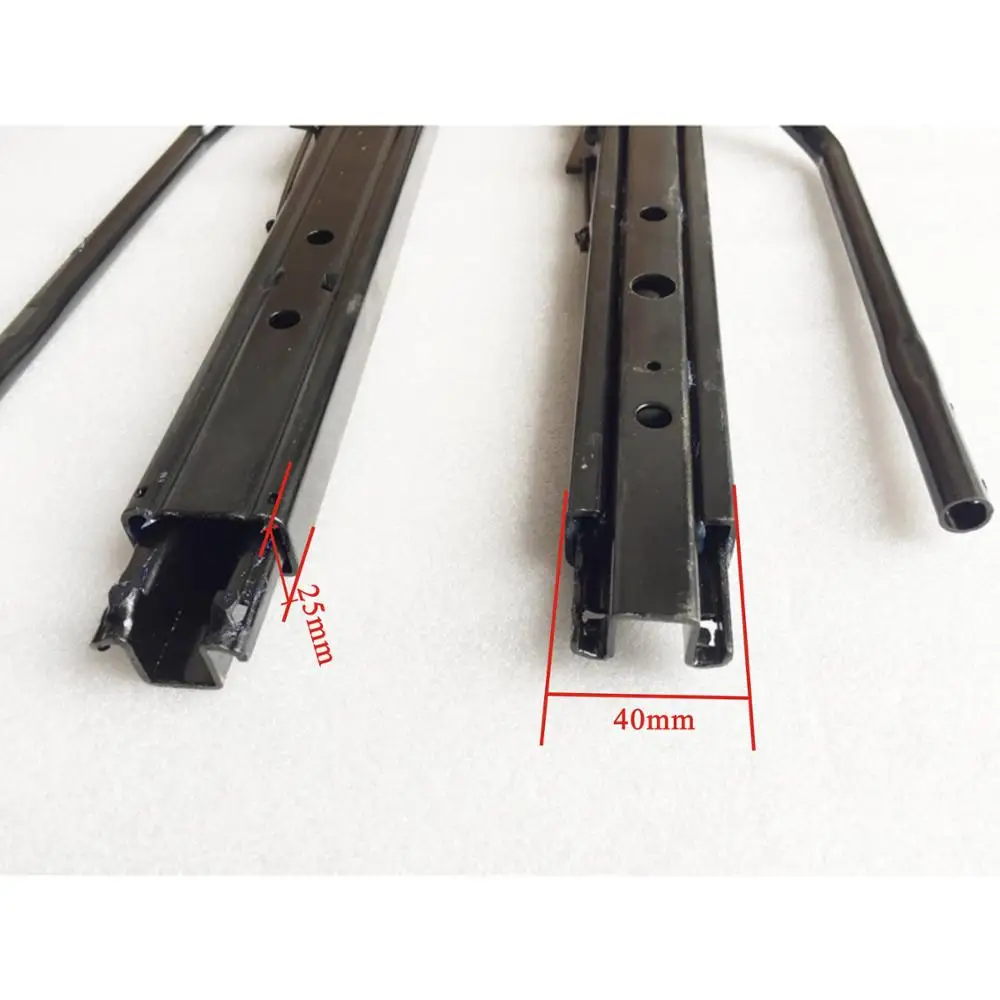 HWHongRV Car Seat Double Slide-Way Lengthen and General Recreational Vehicle Seat Rail for Adjustable Comfort and Convenience