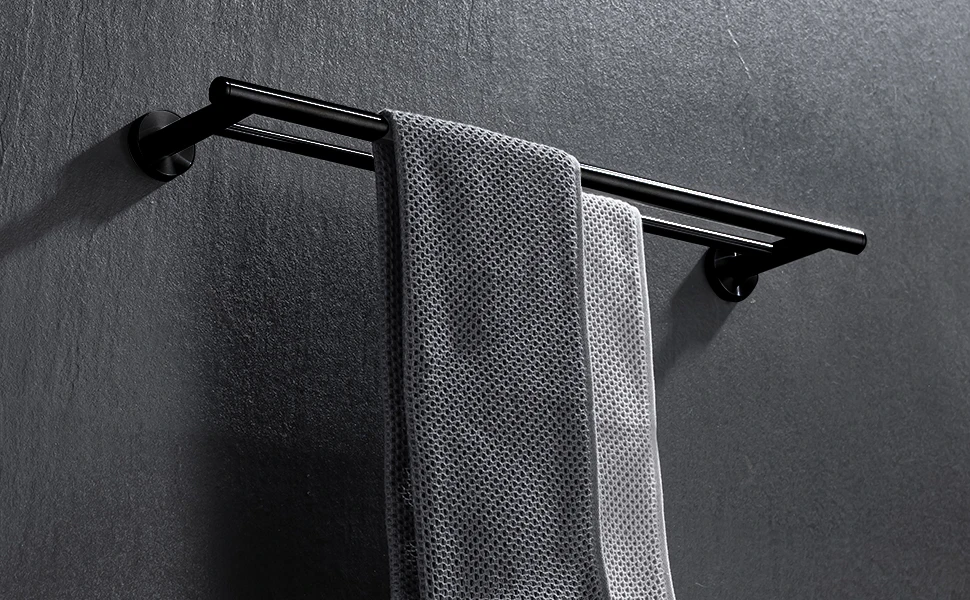 SUS 304 Stainless Steel Bathroom Accessories Wall Monted Toilet Showerroom Towel Rack Bathroom Set