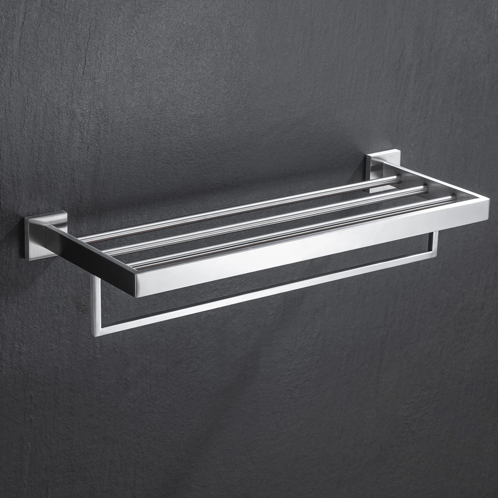 SUS 304 Stainless Steel Bathroom Accessories Wall Monted Toilet Showerroom Towel Rack Bathroom Set