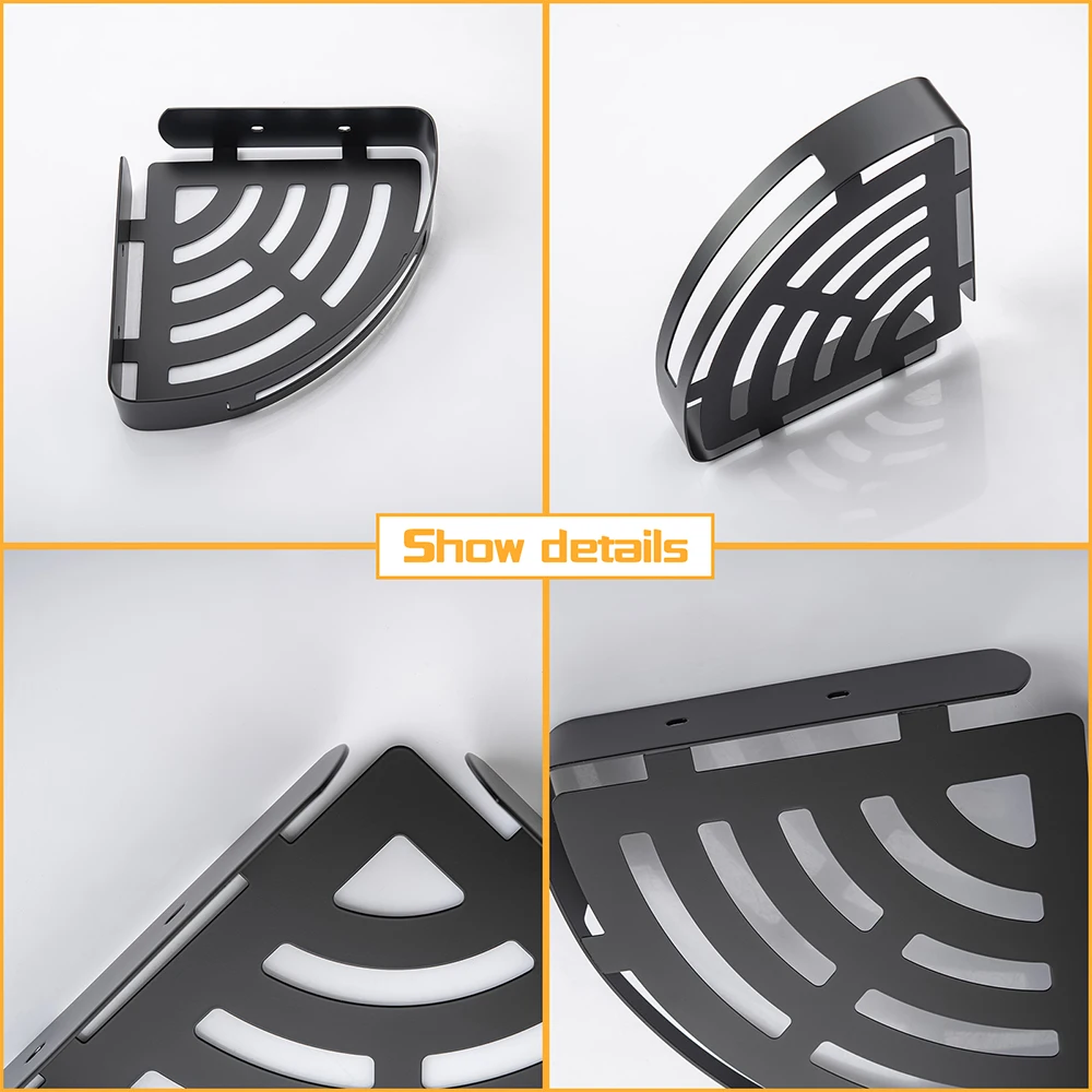 SUS 304 Stainless Steel Bathroom Accessories Wall Monted Toilet Showerroom Towel Rack Bathroom Set