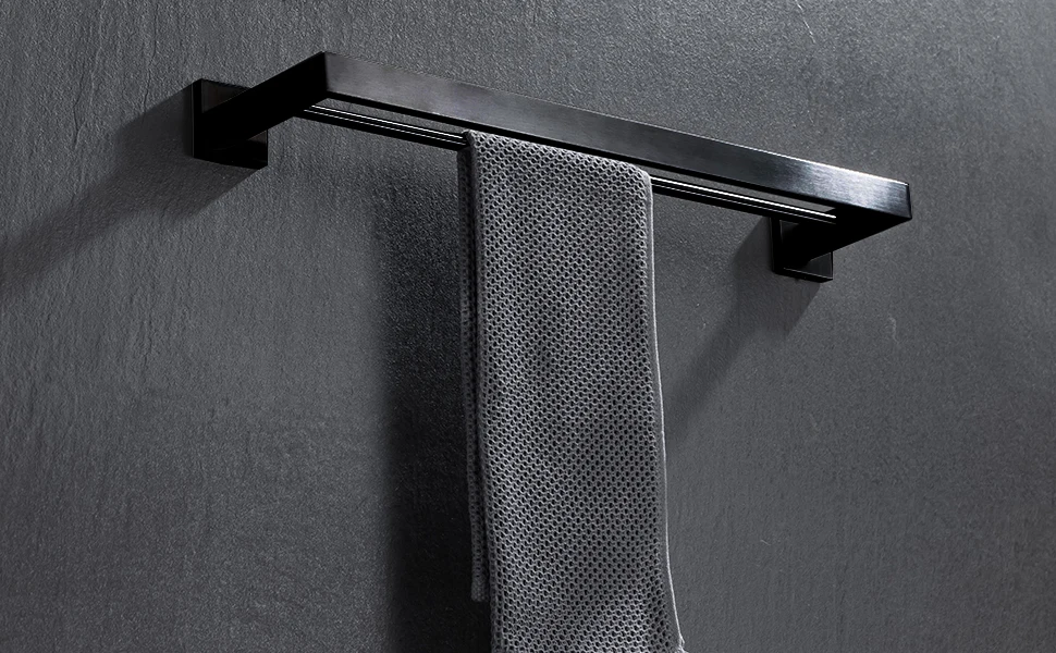SUS 304 Stainless Steel Bathroom Accessories Wall Monted Toilet Showerroom Towel Rack Bathroom Set