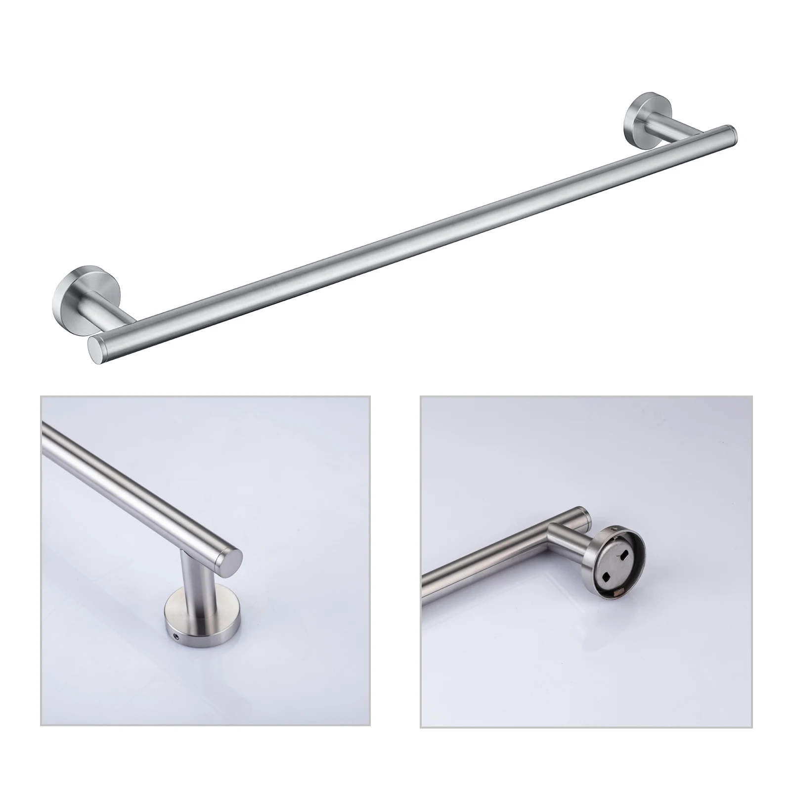 SUS 304 Stainless Steel Bathroom Accessories Wall Monted Toilet Showerroom Towel Rack Bathroom Set