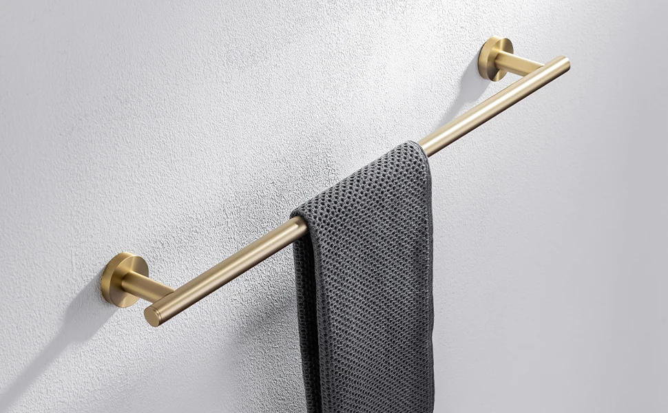 SUS 304 Stainless Steel Bathroom Accessories Wall Monted Toilet Showerroom Towel Rack Bathroom Set