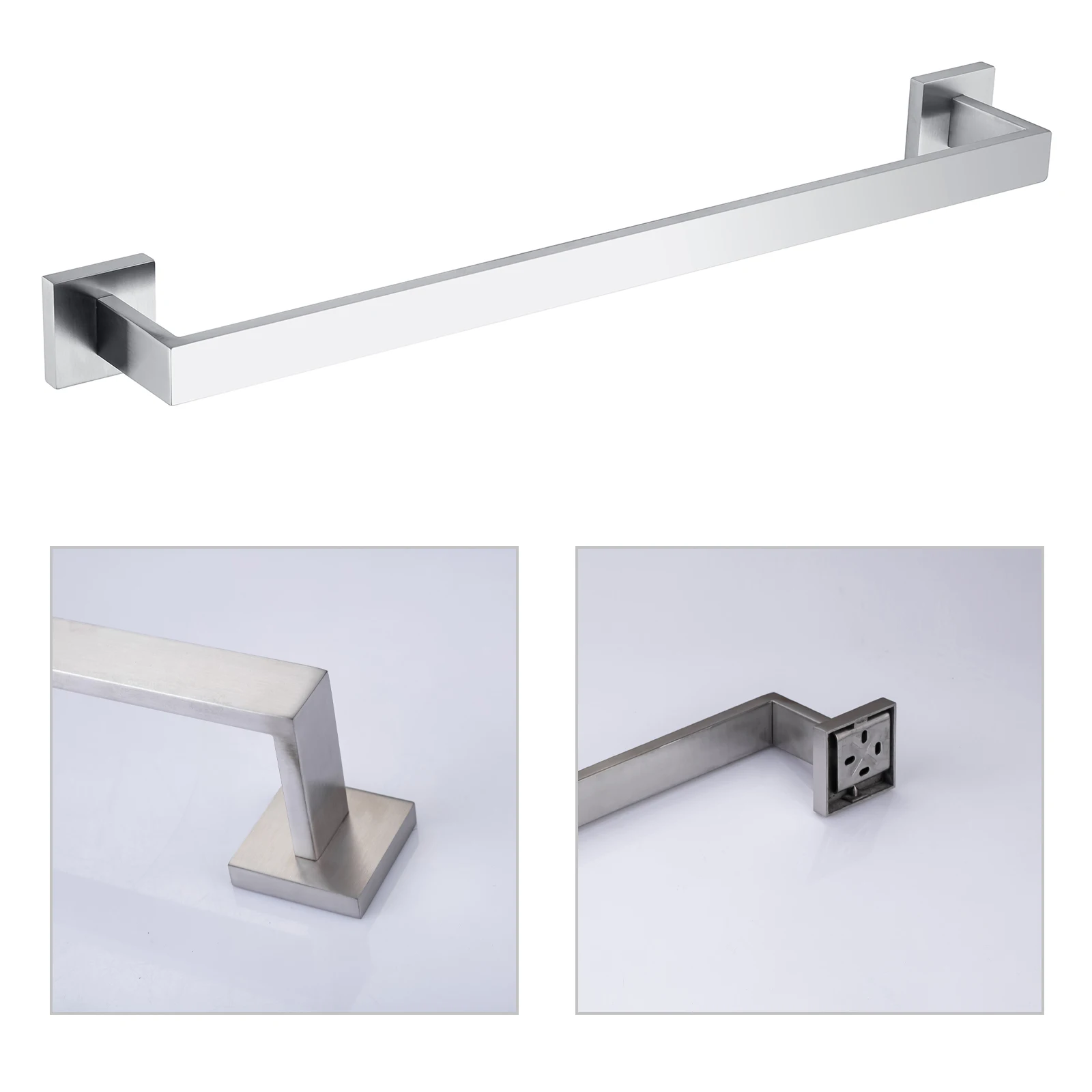 SUS 304 Stainless Steel Bathroom Accessories Wall Monted Toilet Showerroom Towel Rack Bathroom Set