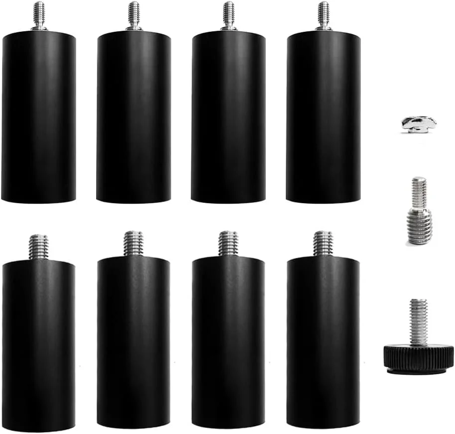 8 pcs Laser Engraver Riser Legs Support Feet Heightening Column Kit Tools for LONGER RAY5 Engraver Engraving Cutter Machine