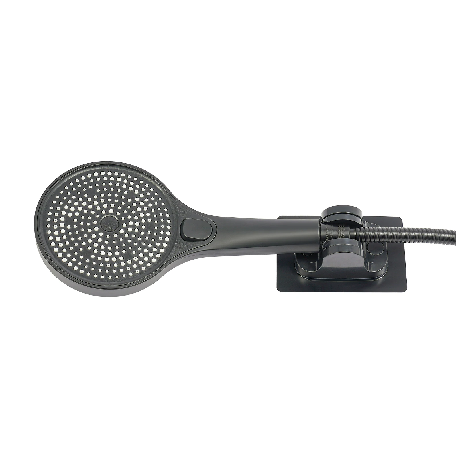 Bathroom Thermostatic Shower Mixer Tap Hot and Cold Bathroom Mixer Bathtub Faucet Set Wall for Home/Hotel Use Black/Silver