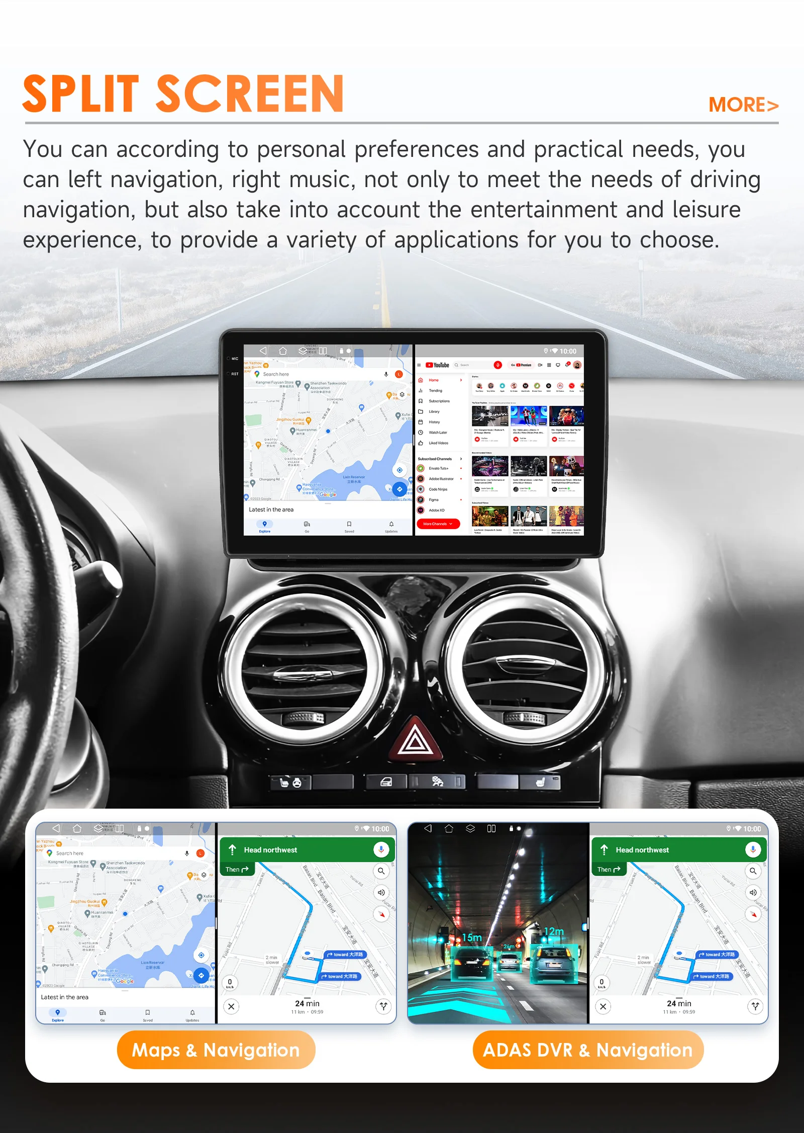 8G 128G 2Din Android13 Car Radio For Opel Corsa D 2007-2012 Wireless Carplay Intelligent Screen 2din autoradio 360Camera DSP 4G