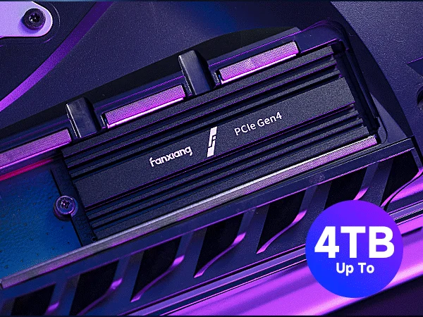 Fanxiang M.2 SSD 1TB 2TB 4TB 7300MB/s M.2 NVMe PCIe4.0x4 SSD Internal Solid State Drive For PS5 PC EU US Local Delivery S880R