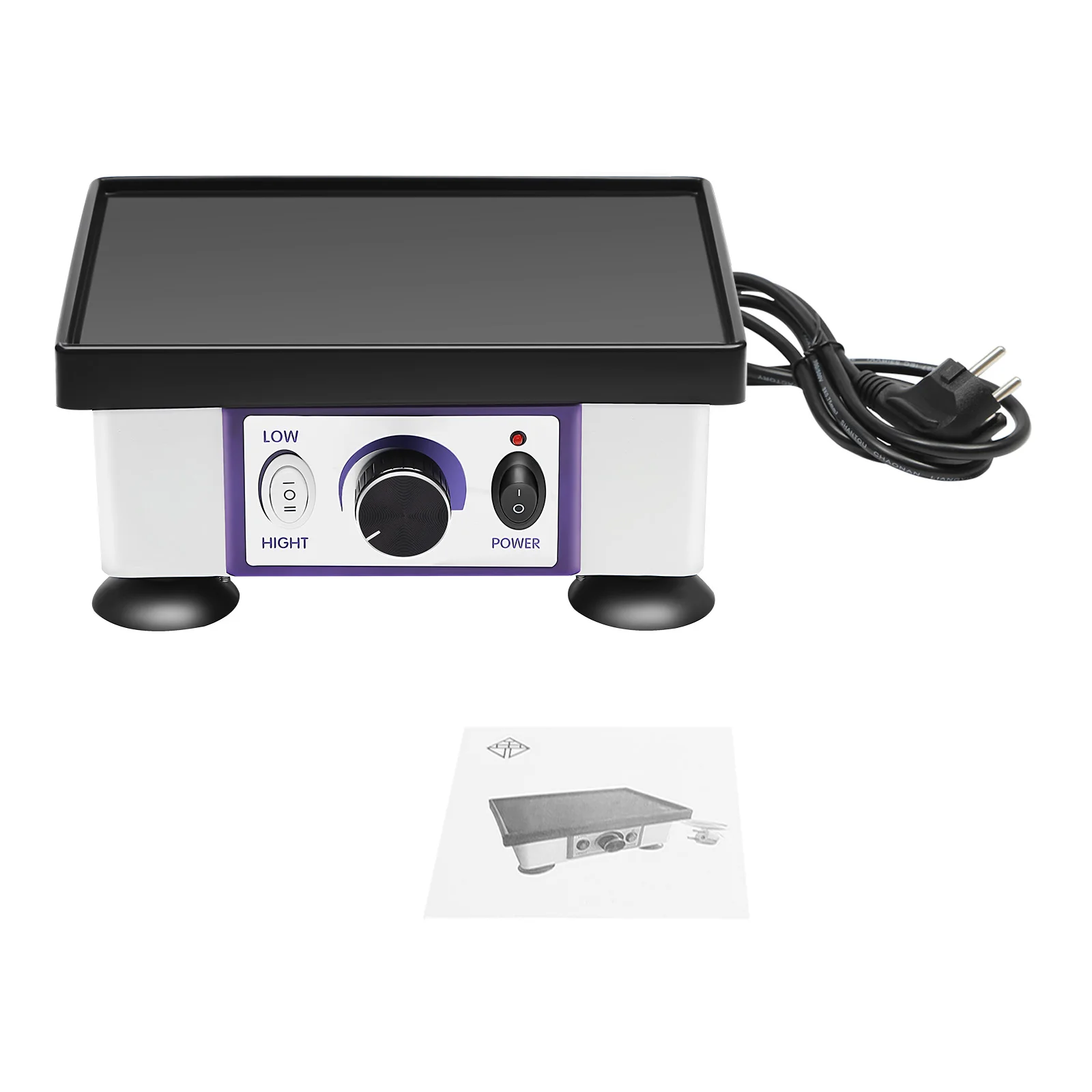 120w Square Dental Vibrator Variable Speed Lab Shaker Oscillator Vibrating Machine To Make Various Plaster Models