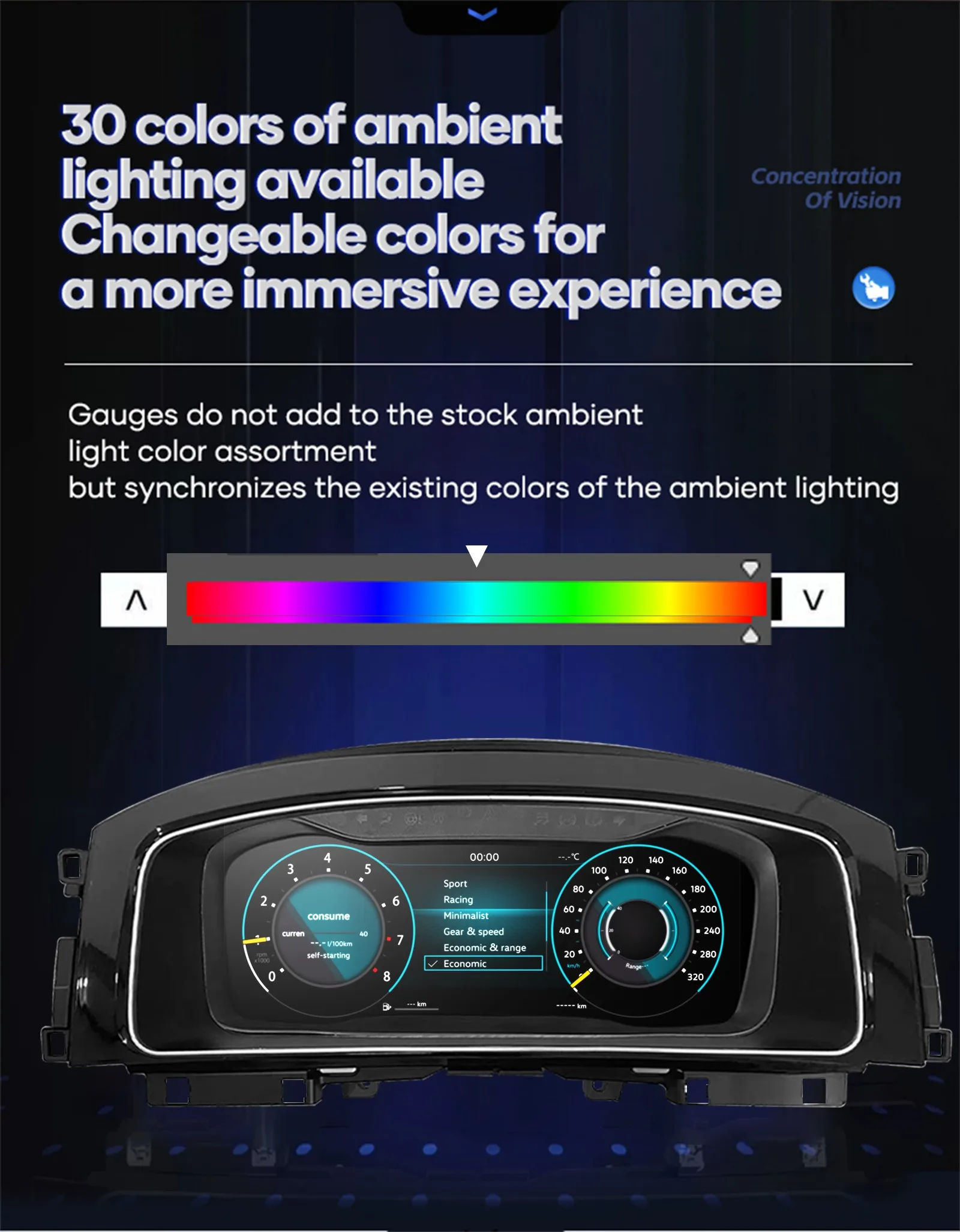 LCD Digital Cluster For Seat leon 2013-2018 Years Support HDMI Carplay Radio Dashboard instrument panel Speedometer
